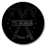 Til Valhalla Sticker