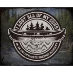 Boating Accident Vintage Tin Sign