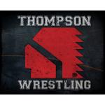 Thompson Wrestling Vintage Tin Sign