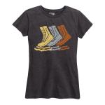 Women's Vettys Bronze Silver Gold Tee