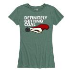 Women's Definitely Getting Coal Tee