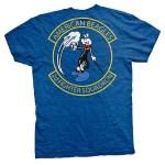GOEF American Beagles T-Shirt Royal Blue