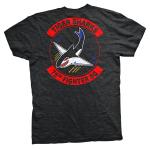 GOEF Tiger Sharks  T-Shirt Charcoal