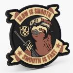 Slow Is Smooth PVC Patch