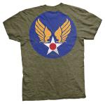 GOEF: Circle Star T-Shirt Military Green