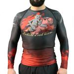 Red Horse Long-Sleeved Rash Guard