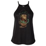Women's Storm in a Teacup High Neck Tank