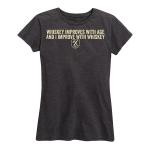 Women's Whiskey Improves Tee