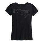 Women's My Ops Are Blacker Tee Black