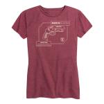 Women's Cinematic Gun Blaster Tee