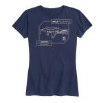 Women's Cinematic Pulse Rifle Gun Tee