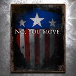 No You Move Vintage Tin Sign