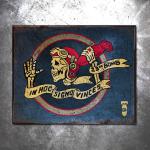 23rd Bomber Skeleton Vintage Tin Sign