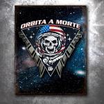 Space Force Death From Orbit Vintage Tin Sign