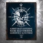 Old Man's Club-Alive Vintage Tin Sign