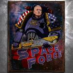 Space Force Mattis Vintage Tin Sign