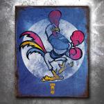 67th Vintage Tin Sign