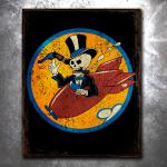 85th Bomber Squadron Vintage Tin Sign