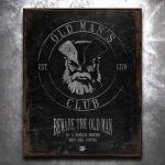 Old Man's Club-Vintage Tin Sign