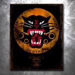 Tank Destroyer Vintage Tin Sign
