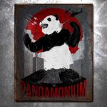 Pandamonium Vintage Tin Sign
