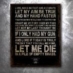 Pile Of Brass Vintage Tin Sign