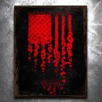 Poppy Flag Vintage Tin Sign