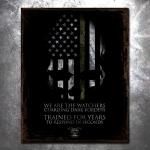 The Watchers Vintage Tin Sign