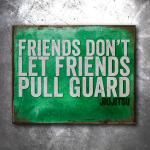 Pull Guard Vintage Tin Sign