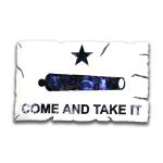 American Liquid Metal - Come and Take It Flag Sign