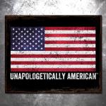 UA Old Glory Vintage Tin Sign