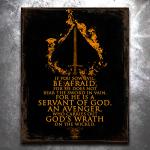 Avenger Vintage Vintage Tin Sign