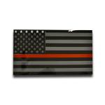 American Liquid Metal - Thin Red Line Sign