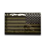 American Liquid Metal - Subdued American Flag
