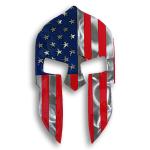 American Liquid Metal Sign - American Spartan