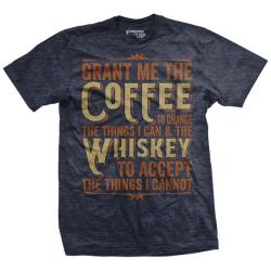 Coffee & Whiskey Prayer T-Shirt