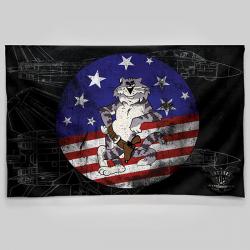 TomCat Patch Wall Tapestry