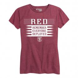 Women's Friday Honor Tee Red
