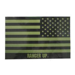 Subdued Flag Sticker