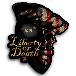 Patriot Skull Sticker