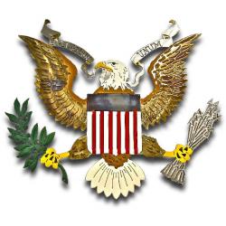 American Liquid Metal - Liberty Eagle Sign