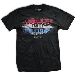 God&comma; Family&comma; Country T-Shirt