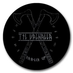 Til Valhalla Sticker