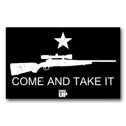 Come And Take It Rifle Sticker