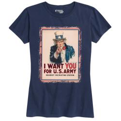 Women's Uncle Sam I Want You Tee
