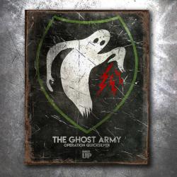 Ghost Army Vintage Tin Sign