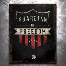 Guardian of Freedom Vintage Tin Sign