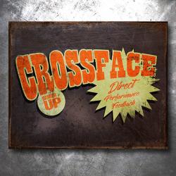 Crossface Wrestling Vintage Tin Sign
