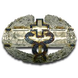 American Liquid Metal - Combat Medical Badge Sign