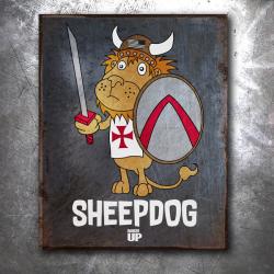 Sheepdog Vintage Tin Sign
